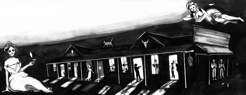 Ghost Light Saloon at Painted Lady Bed & Brew